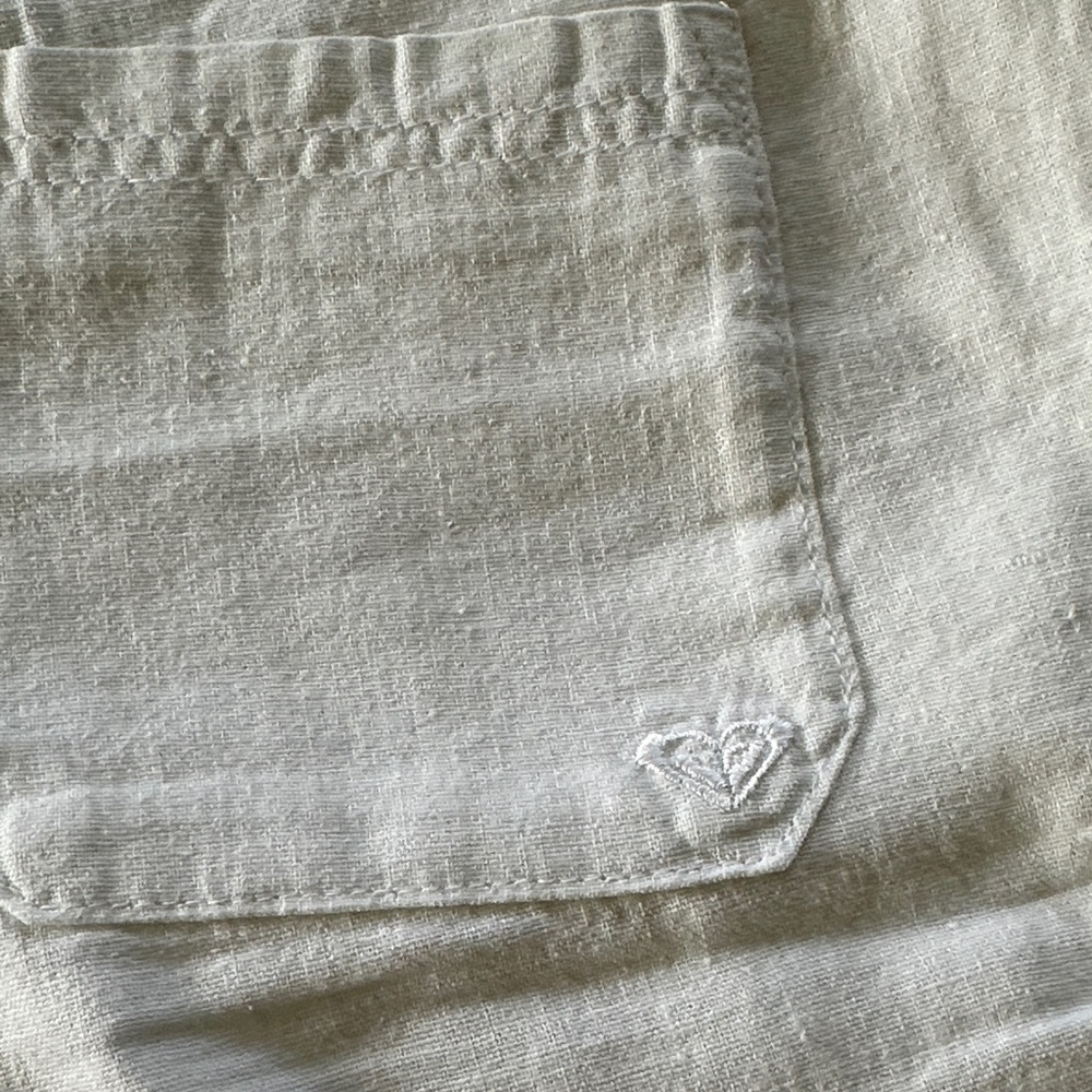 Roxy White Drawstring Pants - image 5